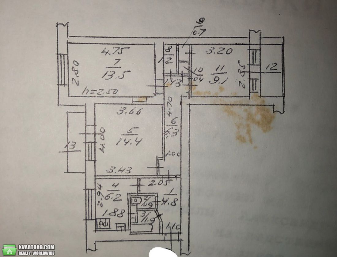 Sell 3-room apartment. Одесса, Марсельская — photo 5