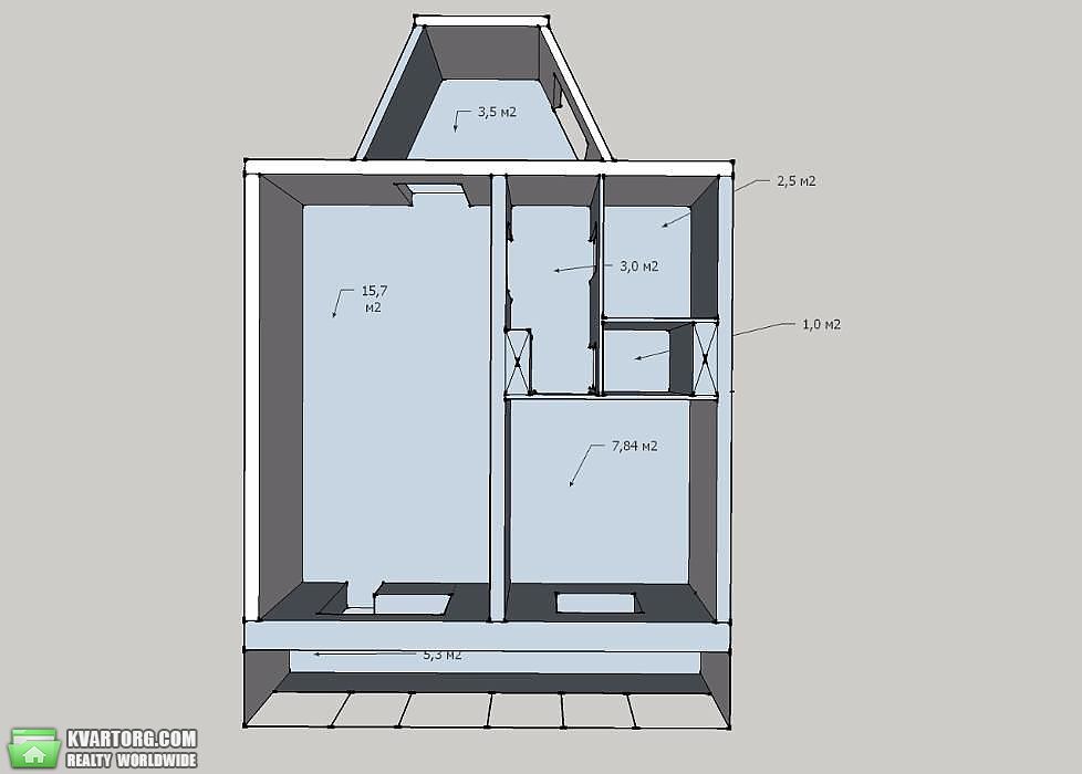 Sell 1-room apartment. Киев,  Радужная — photo 8