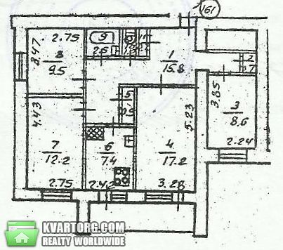 Sell 4-room apartment. Днепропетровск, Запорожское шоссе — photo 1