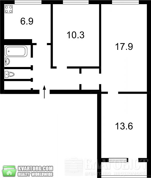 Sell 3-room apartment. Киев,  Курбаса — photo 4