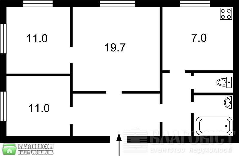 Sell 3-room apartment. Киев,  Лумумбы — photo 10