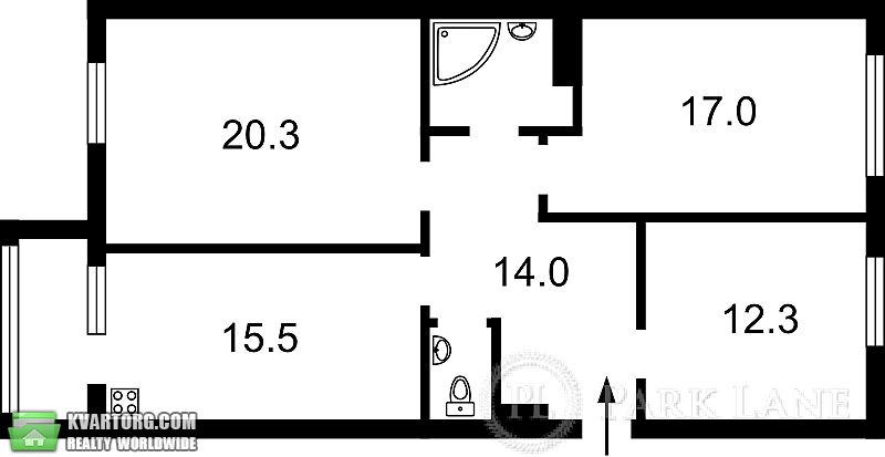 Sell 3-room apartment. Киев,  Ломоносова — photo 2