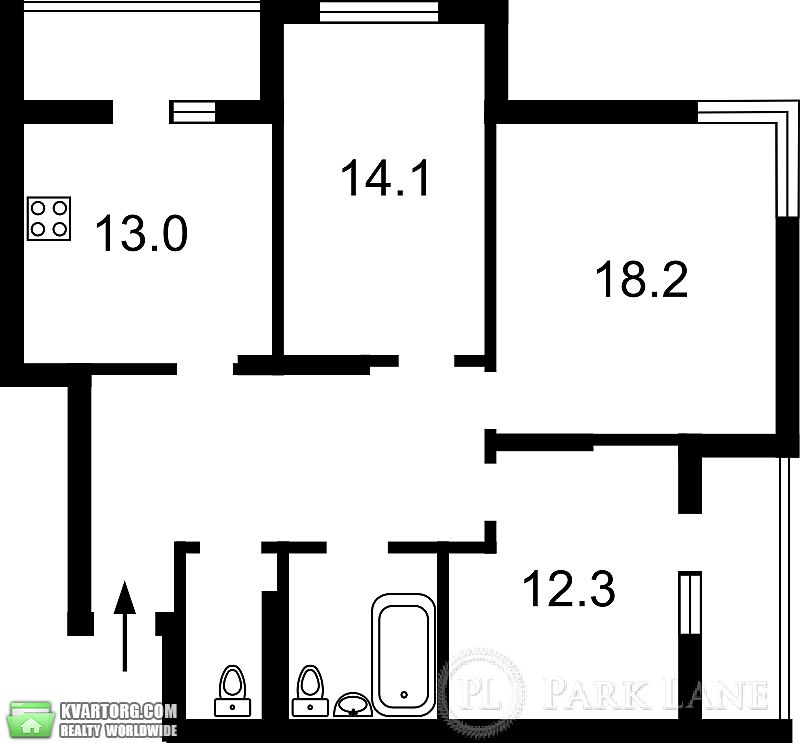 Sell 3-room apartment. Киев,  Драгоманова — photo 2