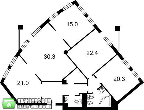 Sell 4-room apartment. Киев, Льва Толстого — photo 6