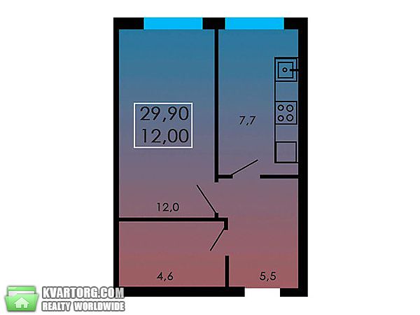 Sell 1-room apartment. Одесса, Николаевская дорога — photo 3