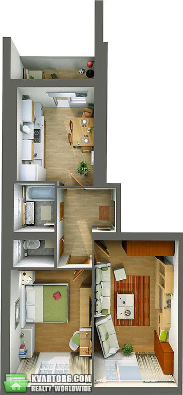 Sell 2-room apartment. Киев, Б. Хмельницкого — photo 4