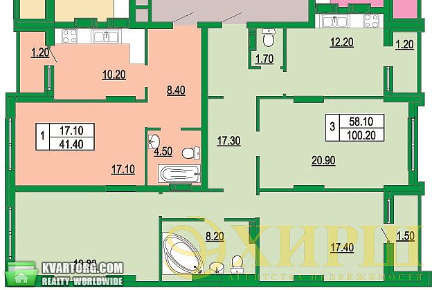 Sell 3-room apartment. Киев, Вильямса — photo 2