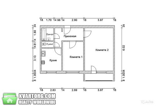 Sell 2-room apartment. Киев, Ахматовой — photo 1