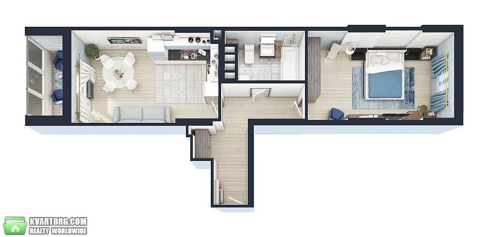 Sell 1-room apartment. Киев,  Навои пр — photo 3