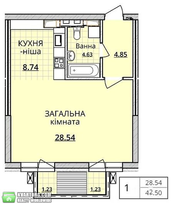 Sell 1-room apartment. Киев,  Оболонский пр — photo 3