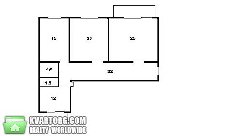 Sell 3-room apartment. Киев, ул. Волошская — photo 6
