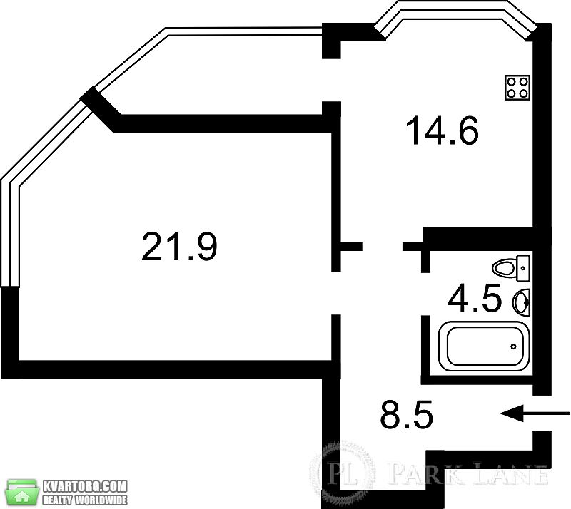 Sell 1-room apartment. Киев,  Урловская — photo 2