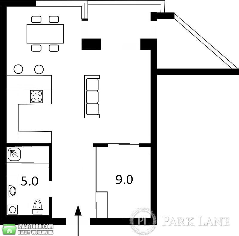 Sell 1-room apartment. Киев,  Щорса — photo 9