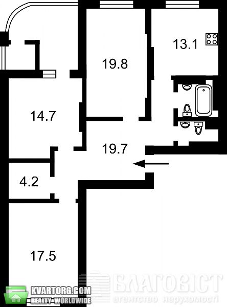 Sell 3-room apartment. Киев, Кондратюка — photo 10