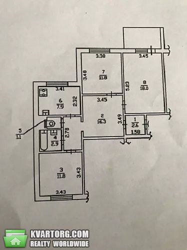 Sell 3-room apartment. Киев,  Градинская — photo 9