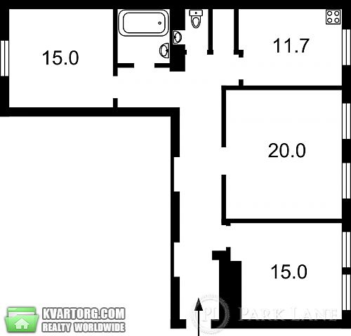 Sell 3-room apartment. Киев,  Саксаганского — photo 2