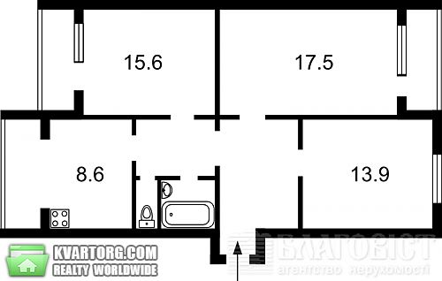 Sell 3-room apartment. Киев, Бальзака — photo 8