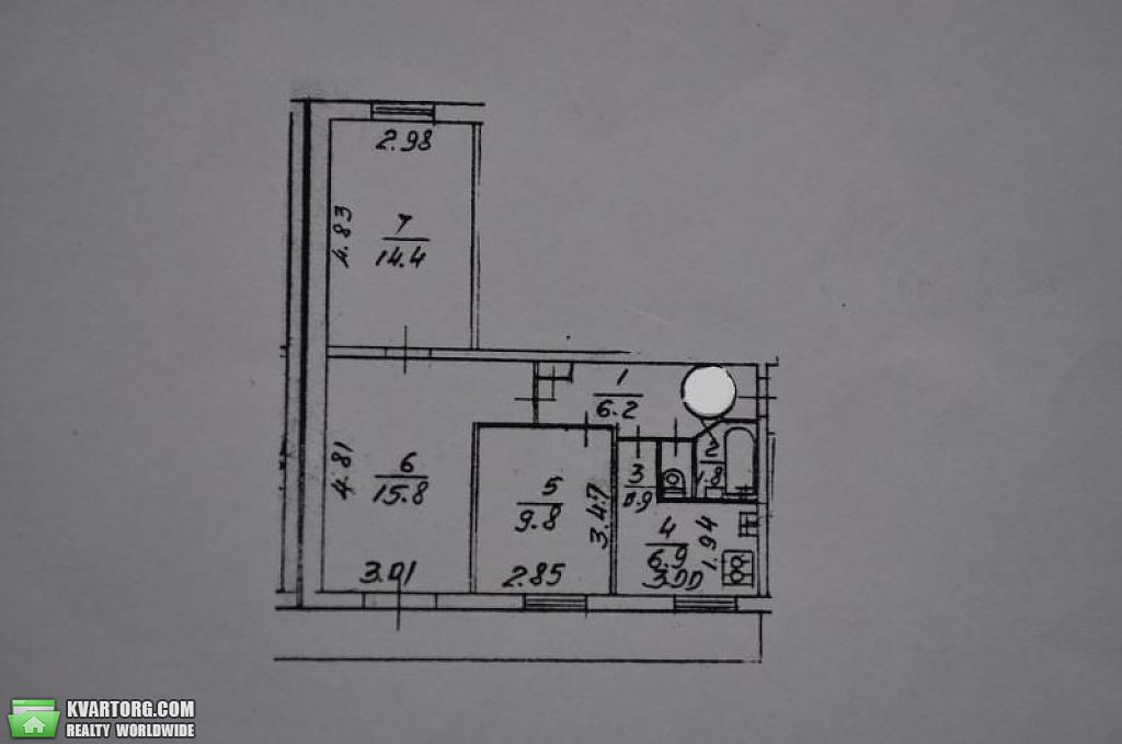 Sell 3-room apartment. Киев,  Зодчих — photo 1