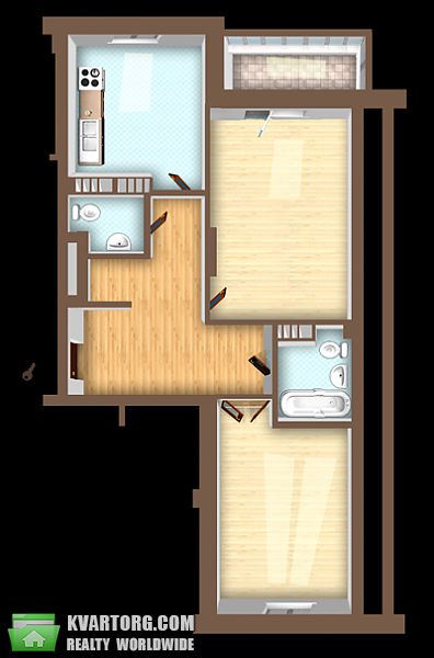 Sell 2-room apartment. Киев,  Милославская — photo 6