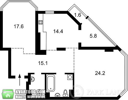 Sell 2-room apartment. Киев, Струтинского — photo 2