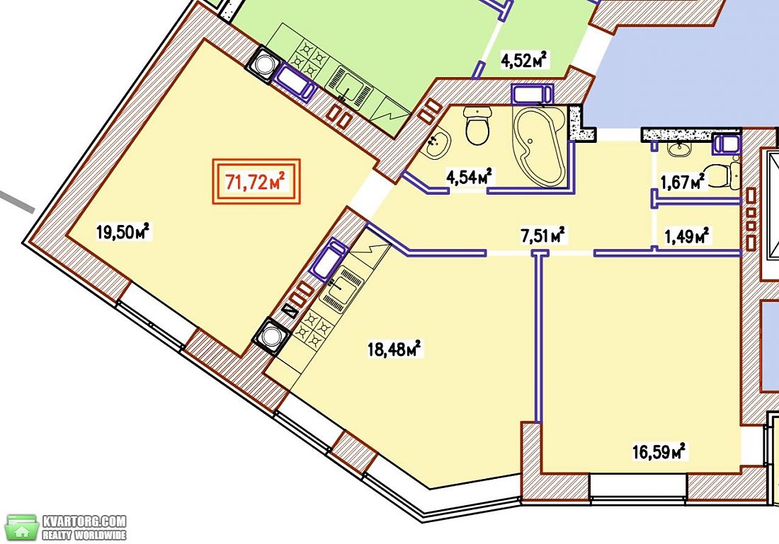 Sell 2-room apartment. Киевская обл., Софіївська Борщагівка — photo 5