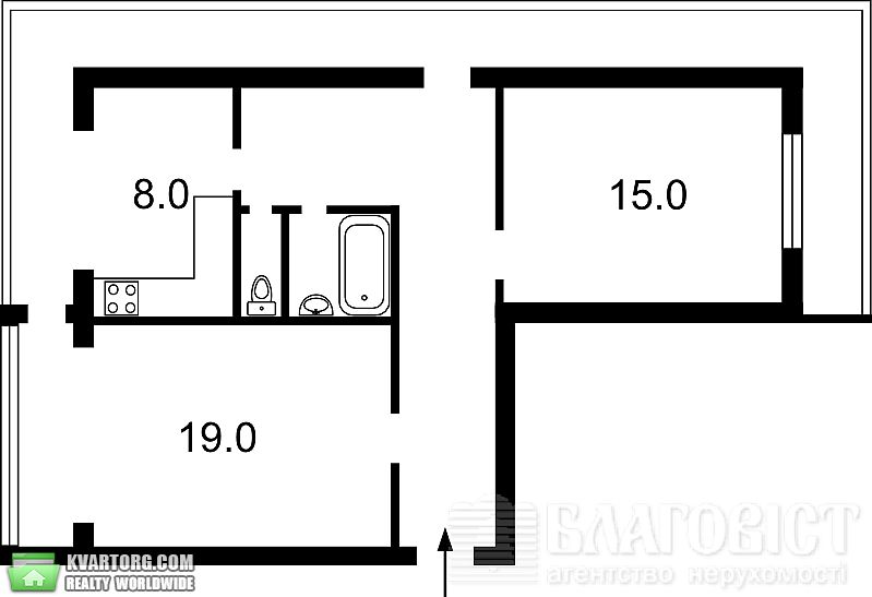 Sell 2-room apartment. Киев,  Полярная — photo 2