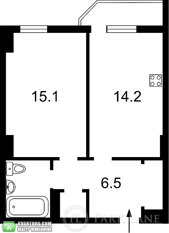 Sell 1-room apartment. Киев,  Дегтяревская — photo 5