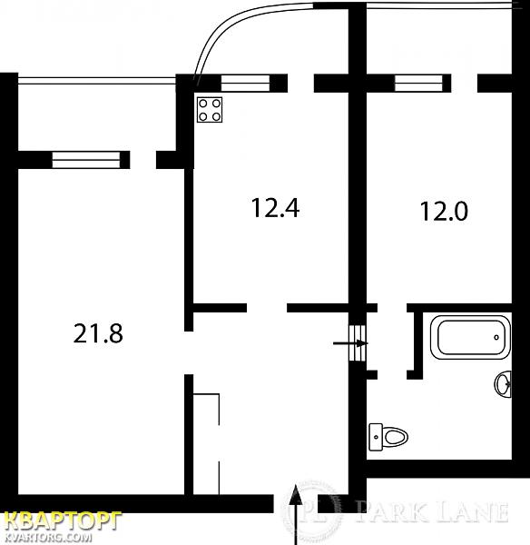Sell 2-room apartment. Киев,  Ахматовой — photo 2