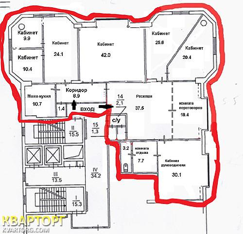 Rent out office. Киев,  Кияновский пер — photo 10