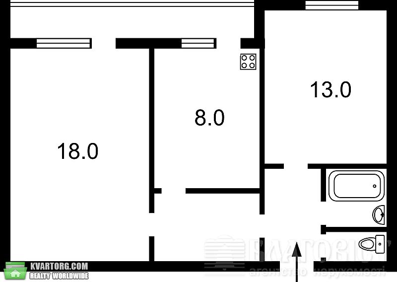 Sell 2-room apartment. Киев,  Гоголевская — photo 2