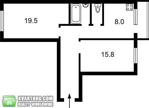 Sell 2-room apartment. Киев, Давыдова бул — photo 4