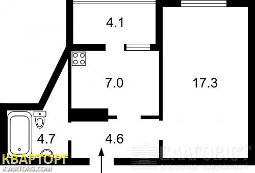 Sell 1-room apartment. Киев, Чавдар — photo 2