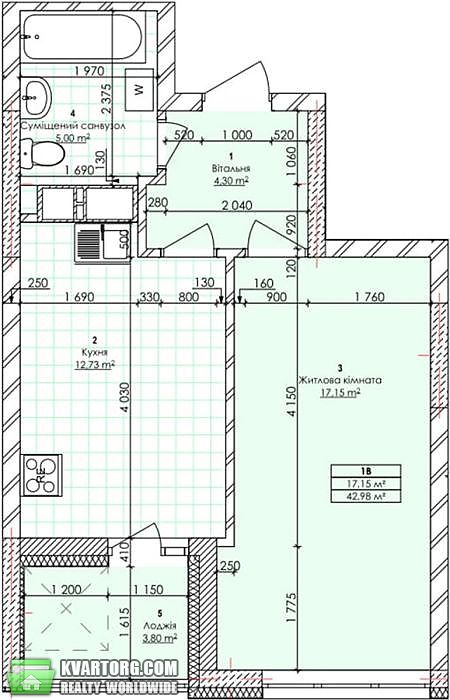 Sell 1-room apartment. Киев,  Бережанская — photo 1