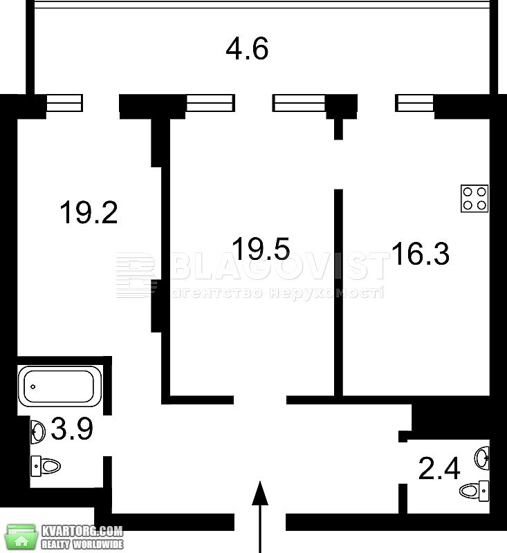 Sell 2-room apartment. Киев,  Победы пр — photo 2