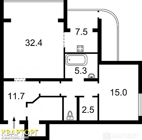 Sell 2-room apartment. Киев,  Старонаводницкая — photo 2