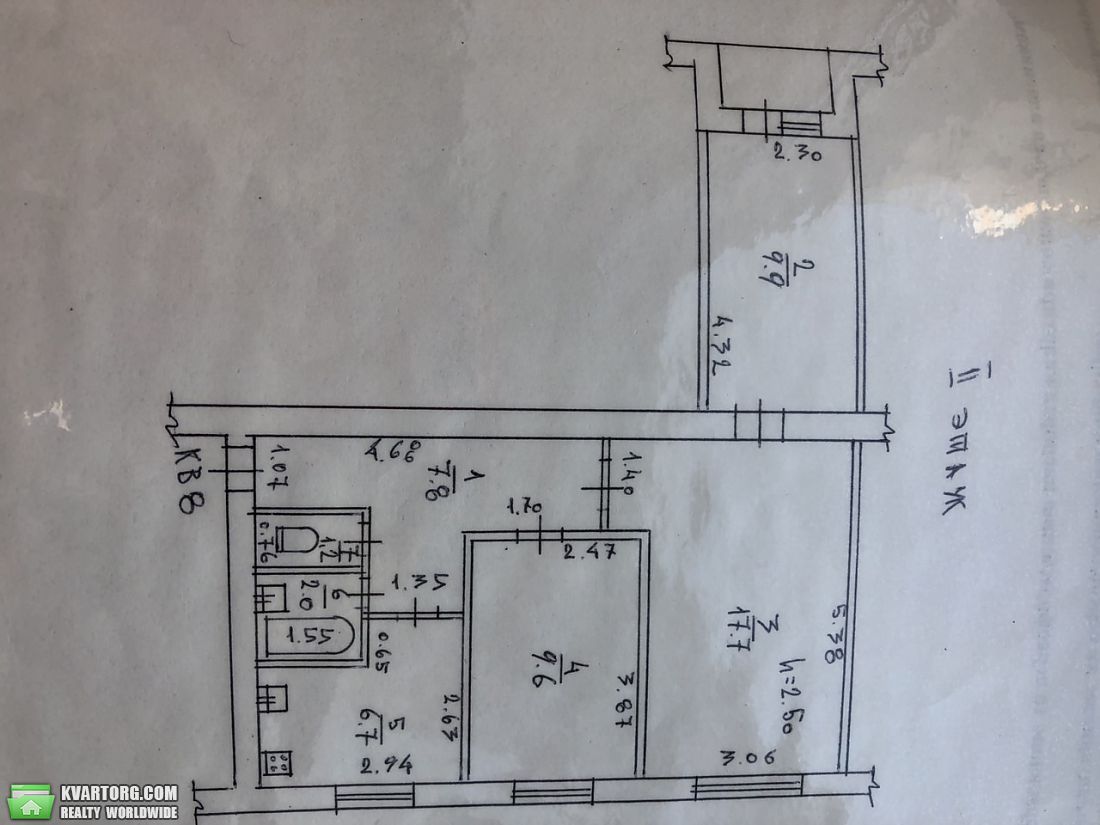 Sell 3-room apartment. Одесса, пер. Шовкуненко — photo 2