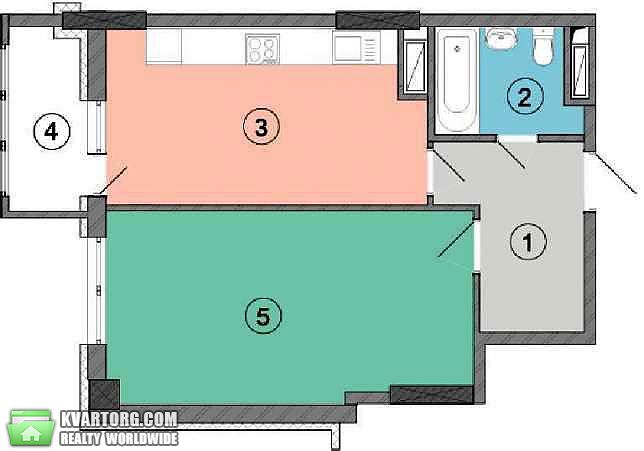 Sell 1-room apartment. Киев,  Лепсе бул — photo 4