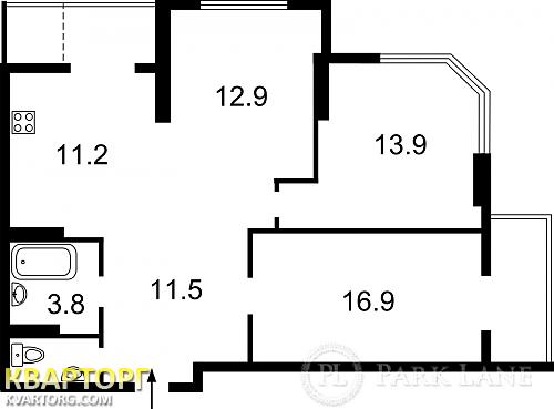 Sell 3-room apartment. Киев, Большая Китаевская — photo 2