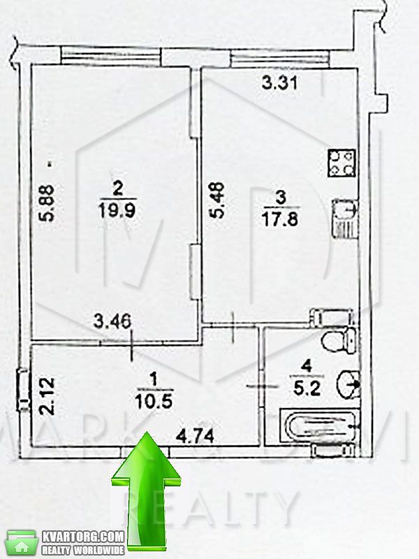 Sell 1-room apartment. Киев,  Конева — photo 4