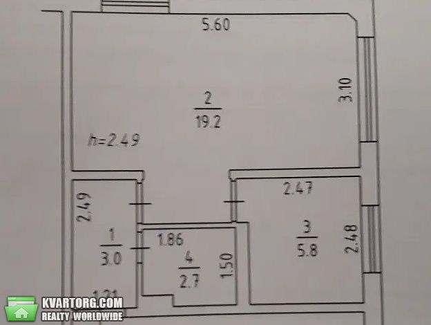 Sell 1-room apartment. Киев,  Василенко — photo 3