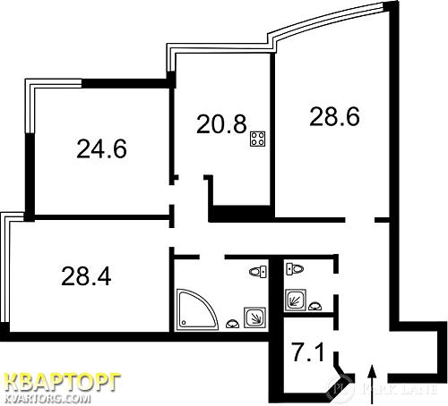 Sell 3-room apartment. Киев, Кловский спуск — photo 2
