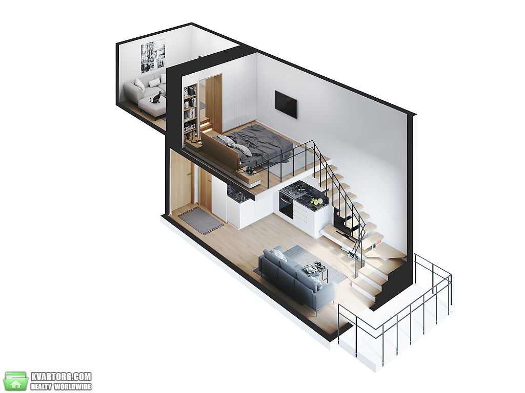 Sell 1-room apartment. Харьков, Дудинской — photo 2