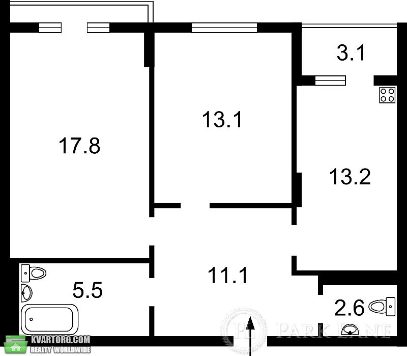 Sell 2-room apartment. Киев,  Андрющенко — photo 2