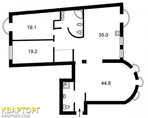 Sell 3-room apartment. Киев,  Шелковичная — photo 2
