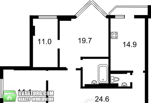 Sell 3-room apartment. Киев, Бориспольская — photo 2