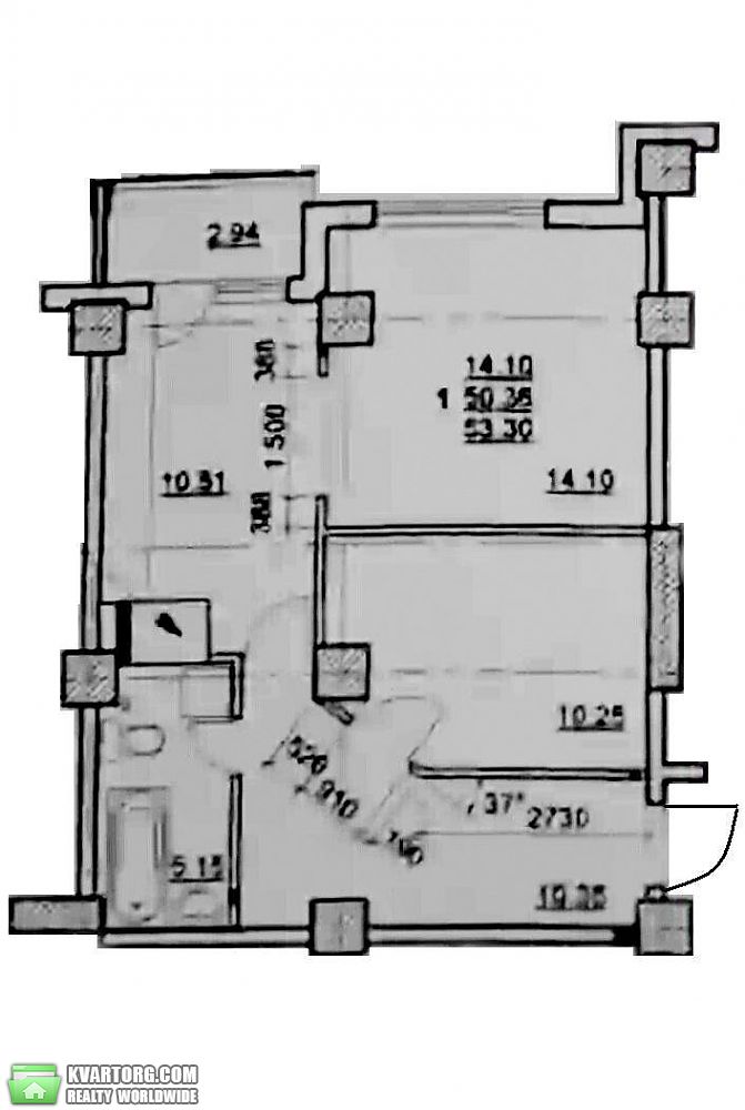 продам 2-комнатную квартиру. Одесса,  Бочарова  - фото 2