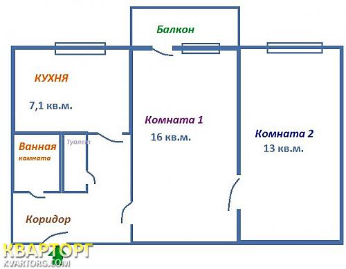 Sell 2-room apartment. Киев, Клименко — photo 1