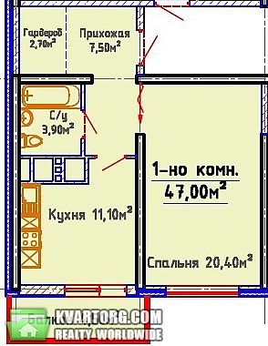 Sell 1-room apartment. Одесса, Среднефонтанская — photo 1