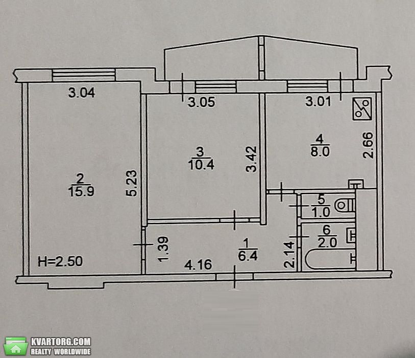 Sell 2-room apartment. Киев,  Приозерная — photo 8