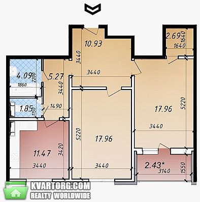 Rent out 2-room apartment. Киев,  Сергея Данченко — photo 10